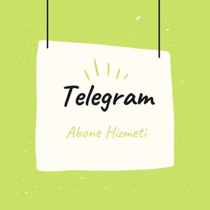 Telegram Abone Satın Al